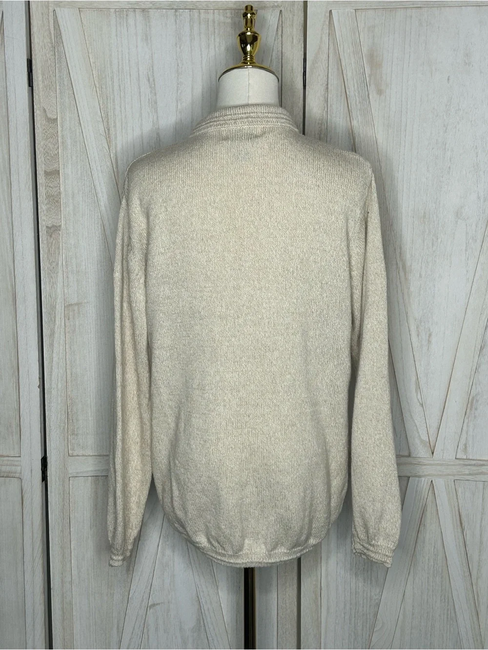 Vintage Alfred Dunner Fall Leaf Motif Grannycore Sweater Y2K Cozy Autumn Sz M